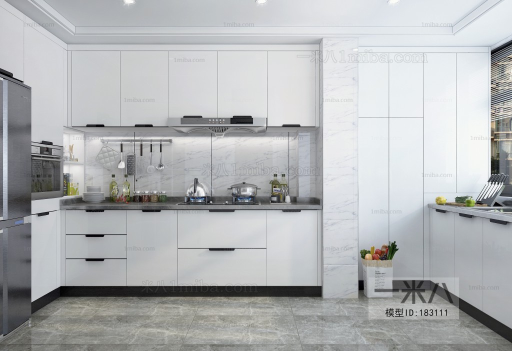 Modern The Kitchen