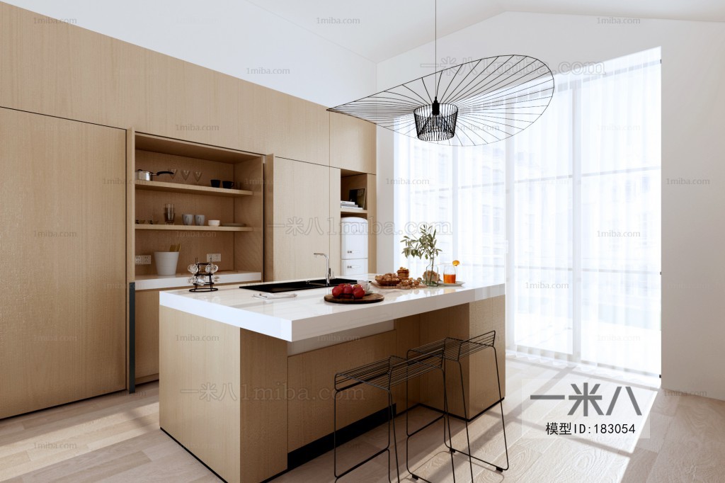 Modern Open Kitchen