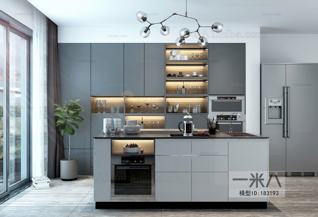 Modern The Kitchen