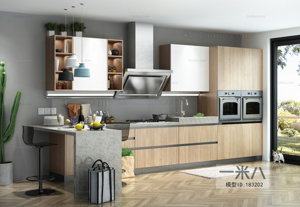 Modern The Kitchen