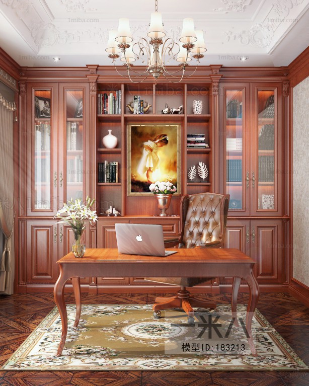 American Style Study Space