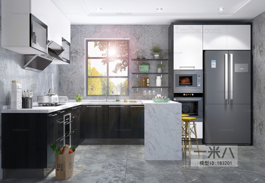 Modern The Kitchen