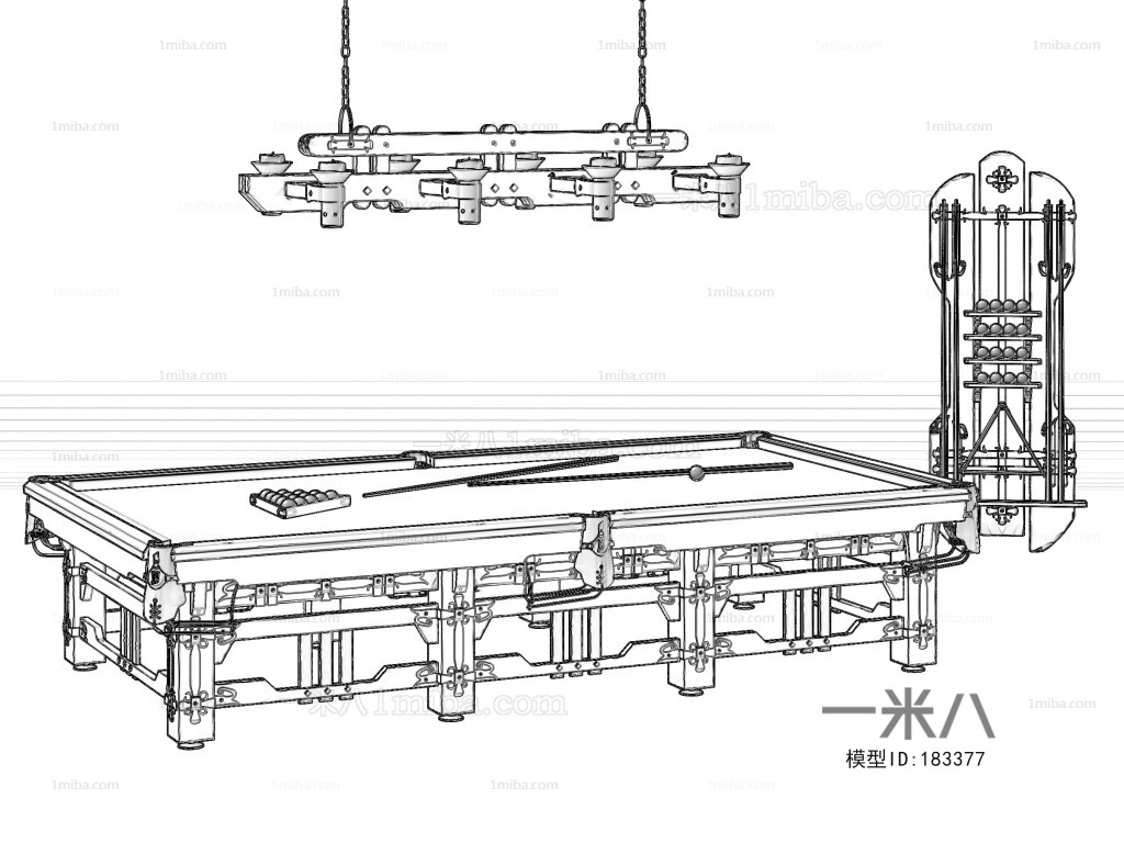 Modern Pool Table