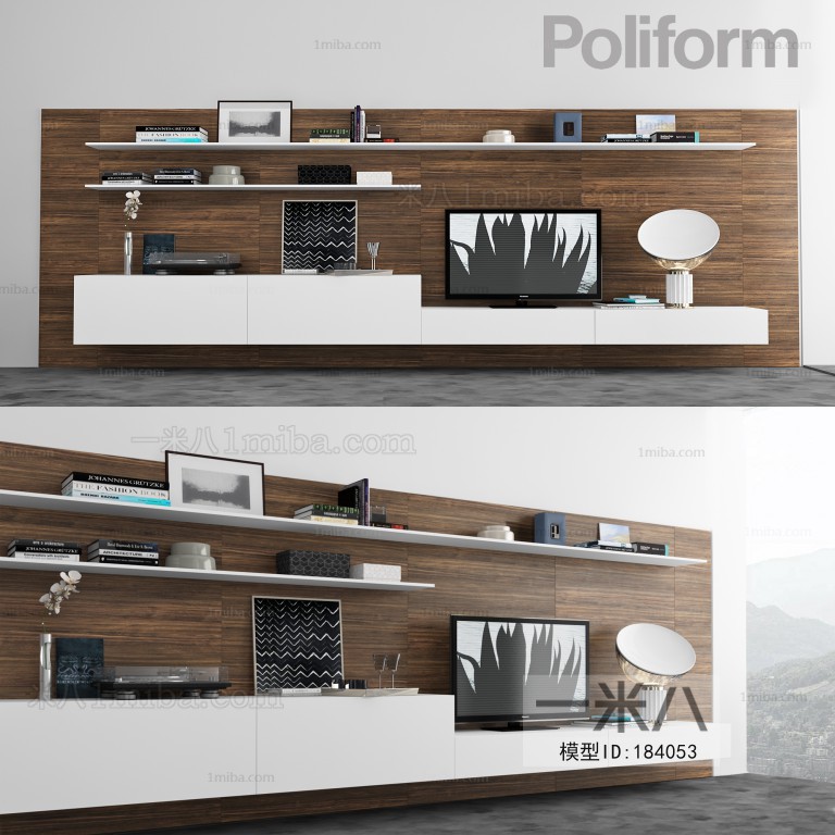 Modern Nordic Style TV Cabinet