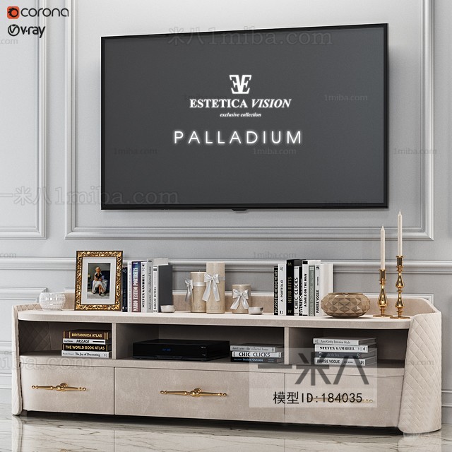 Modern Nordic Style TV Cabinet