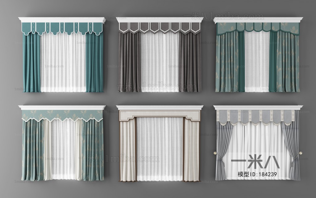 New Chinese Style The Curtain