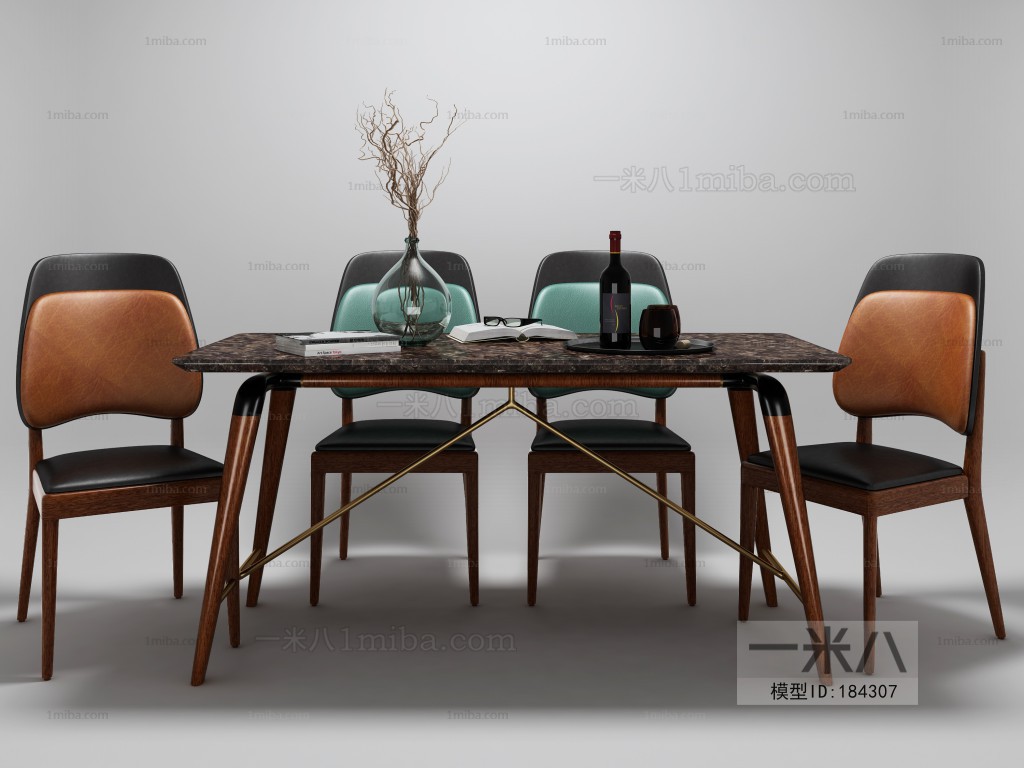 Nordic Style Dining Table And Chairs