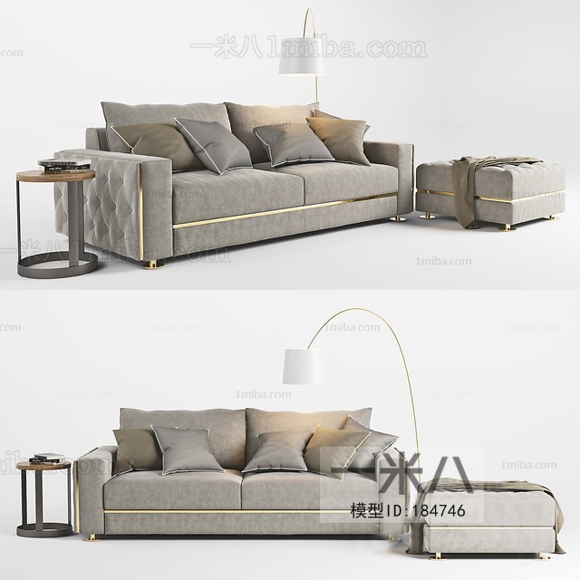 Post Modern Style A Sofa For Two