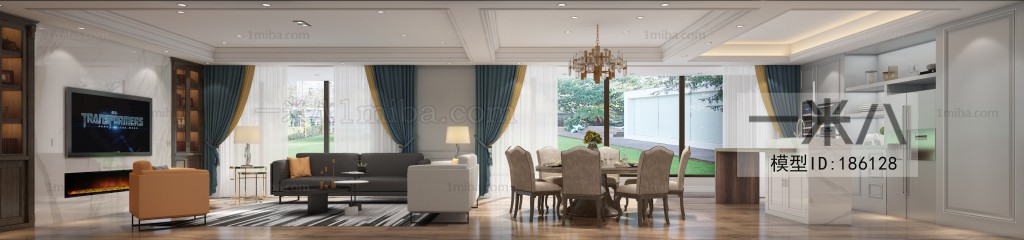 American Style Dining Room