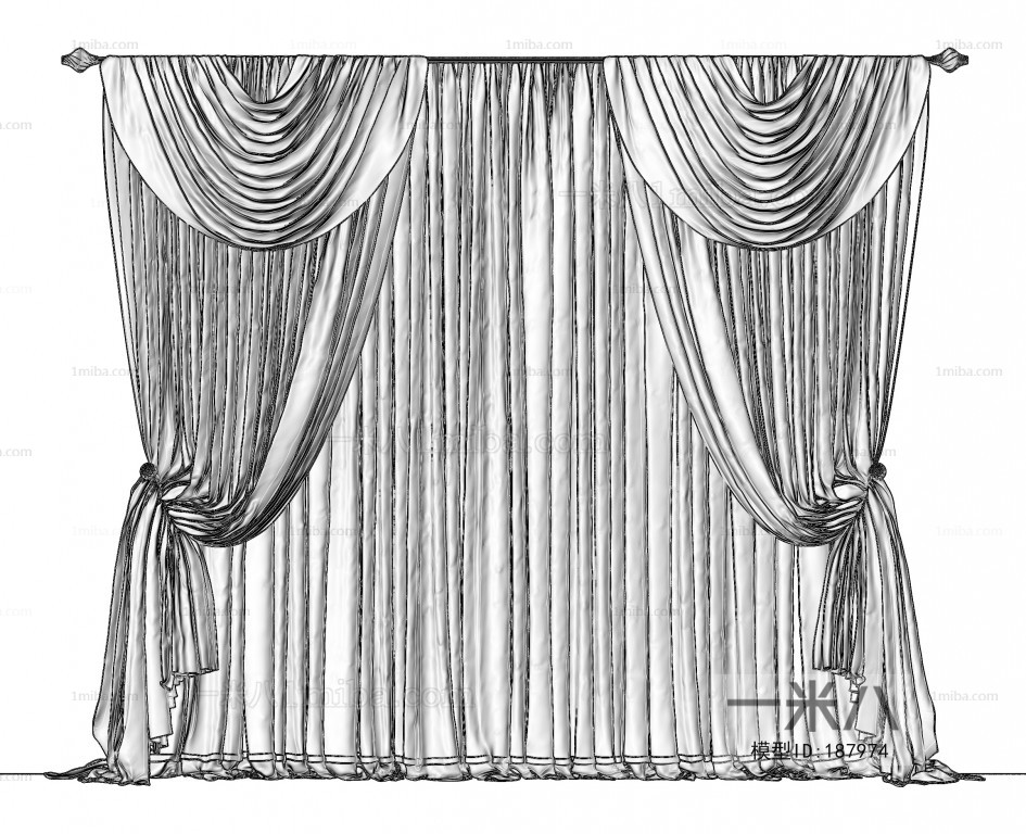 Modern The Curtain