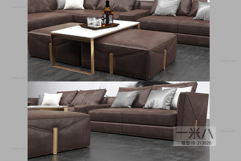 Modern Multi Person Sofa