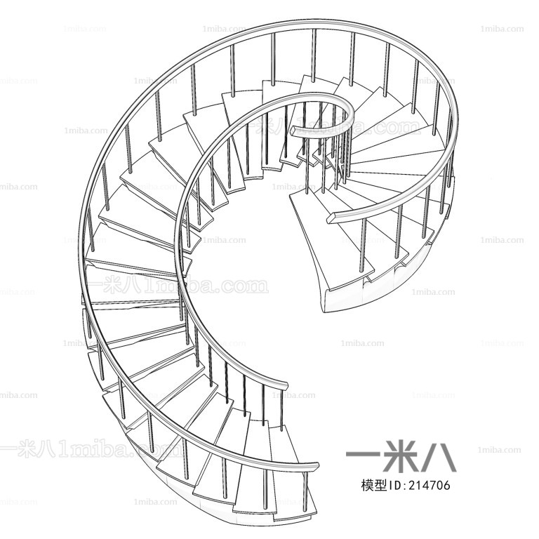 Modern Stair Balustrade/elevator