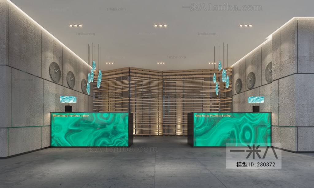 New Chinese Style Lobby Hall