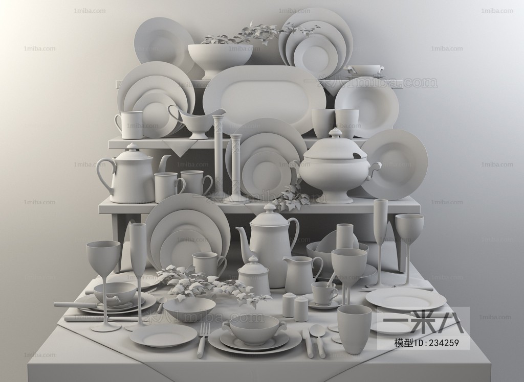 American Style Idyllic Style Tableware