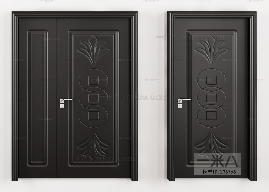 Modern Double Door