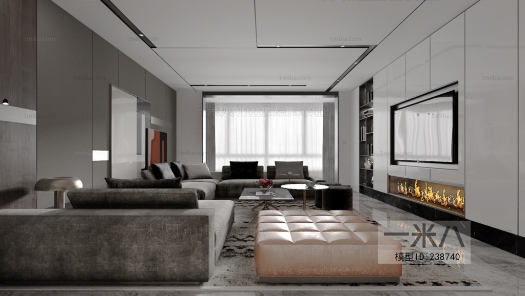 Modern A Living Room