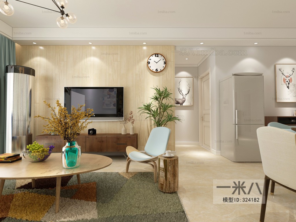 Nordic Style A Living Room