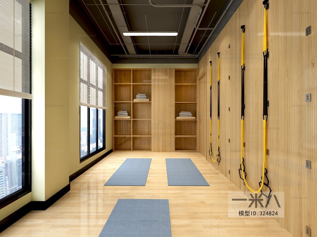 Modern Yoga Room