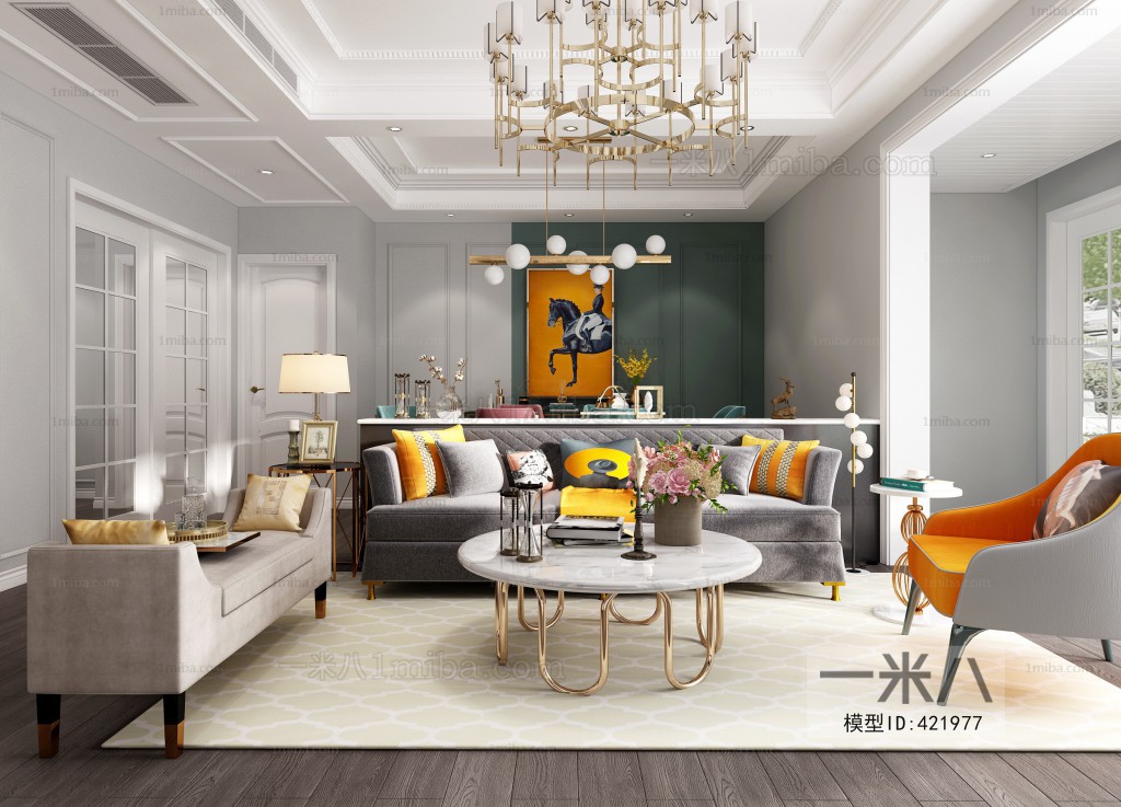 Nordic Style A Living Room