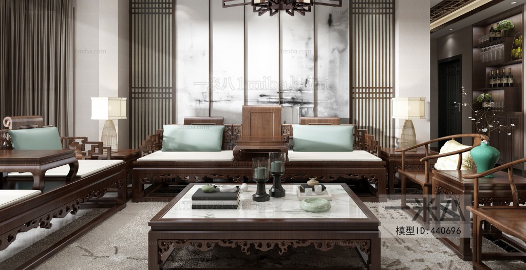 Chinese Style A Living Room