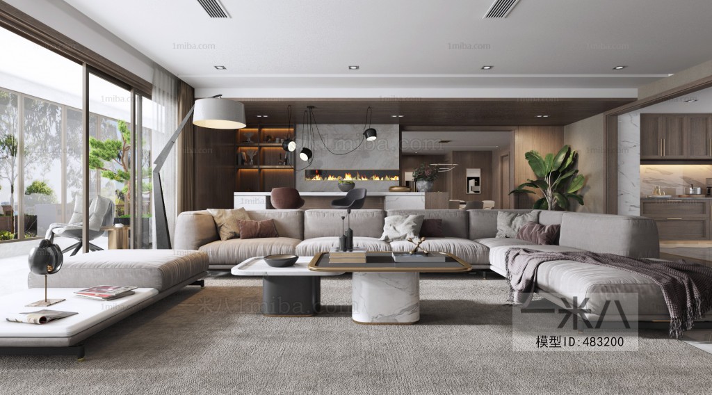 Modern A Living Room