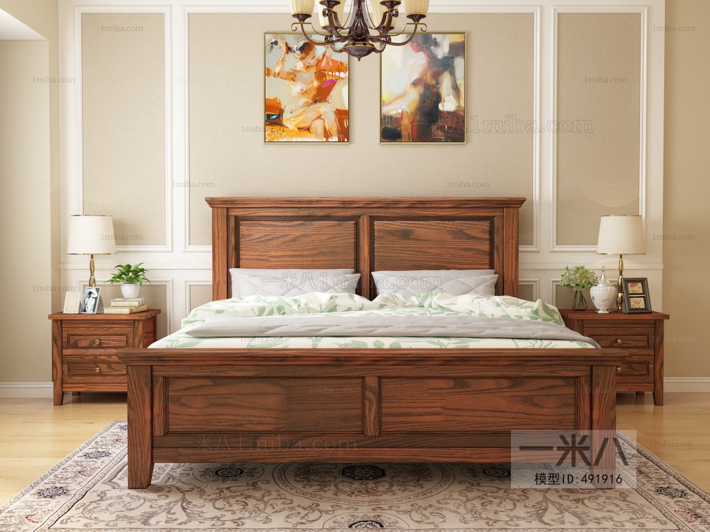 American Style Double Bed