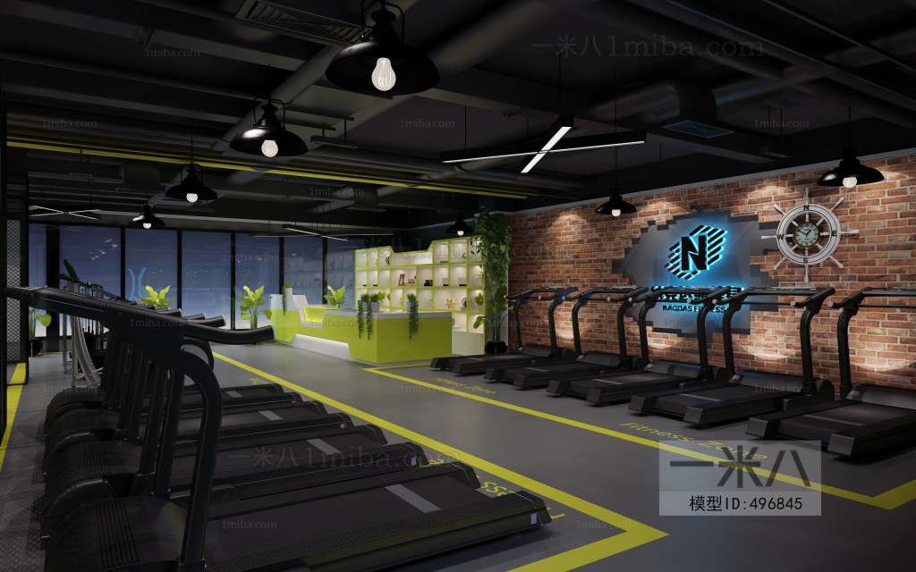 Industrial Style Gym