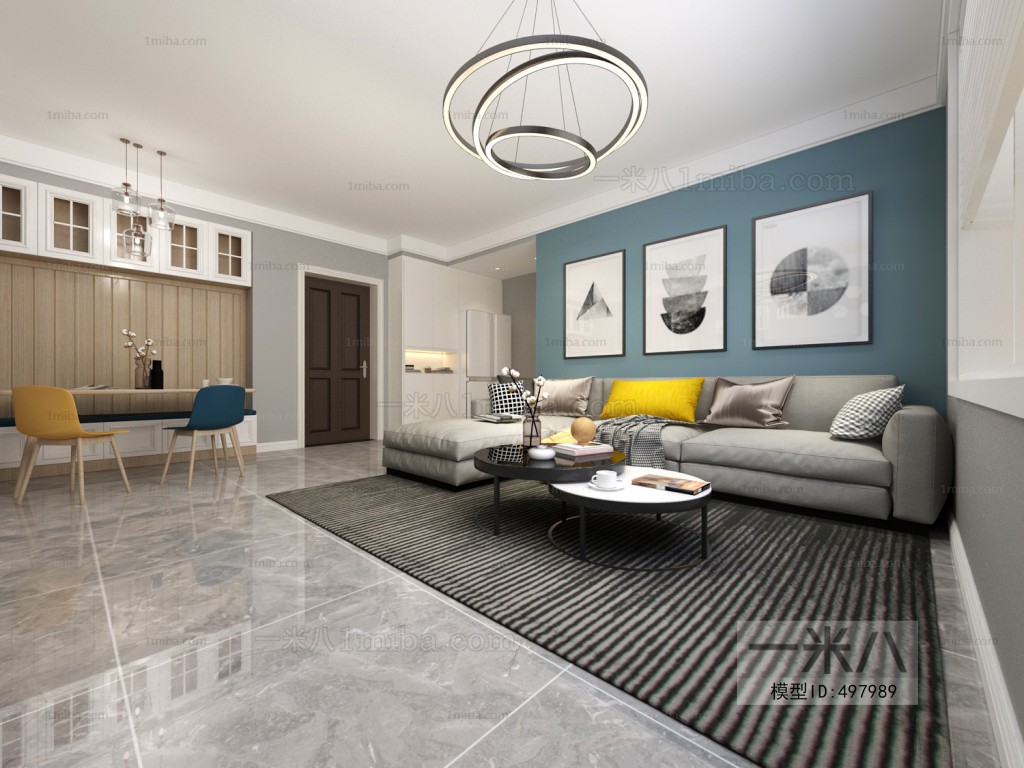 Nordic Style A Living Room