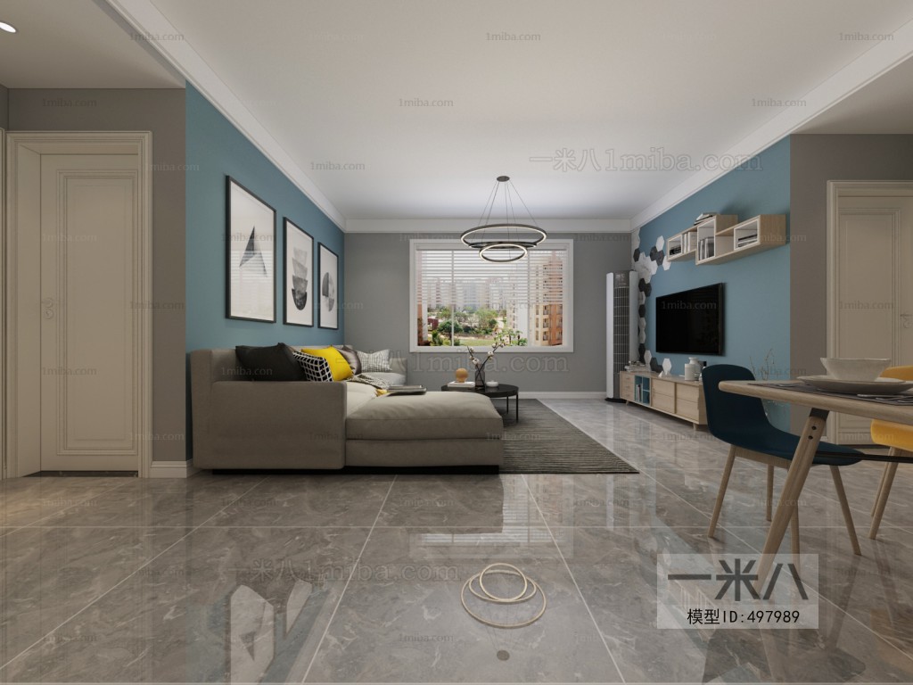 Nordic Style A Living Room