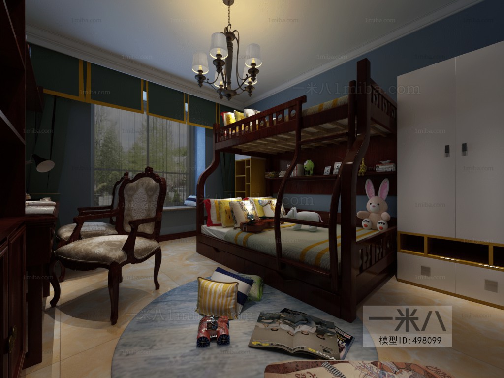 Chinese Style Bunk Bed