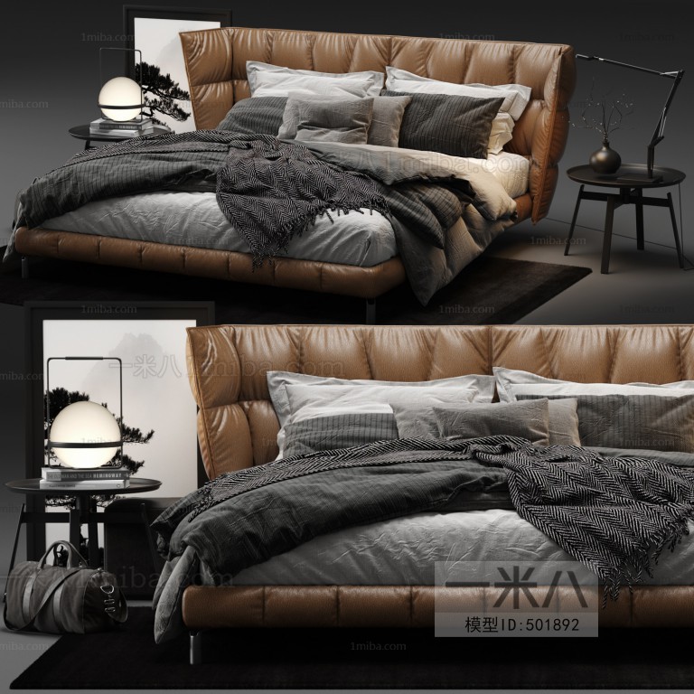 Modern Double Bed