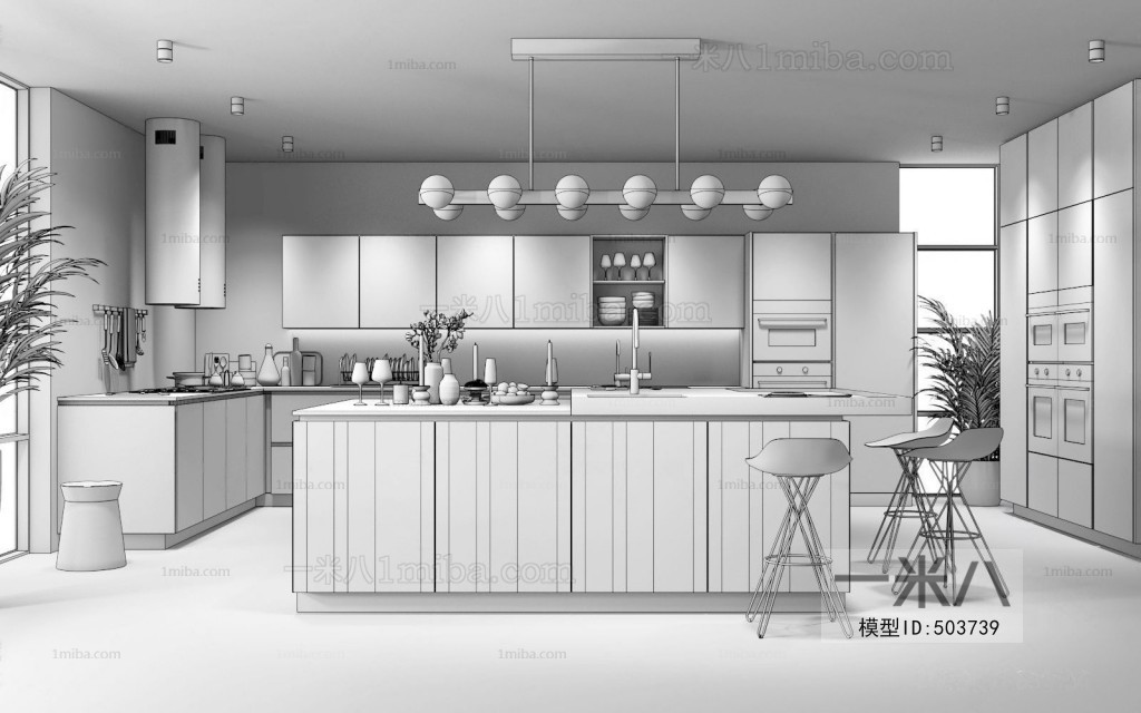 Modern The Kitchen