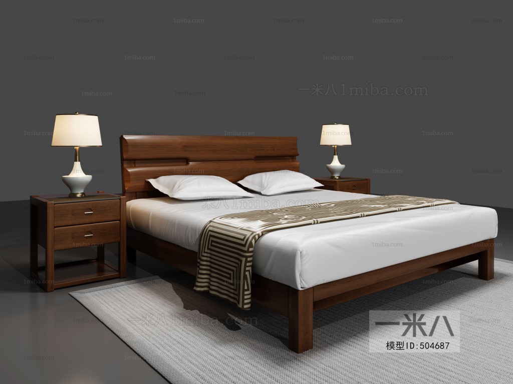 Modern Double Bed