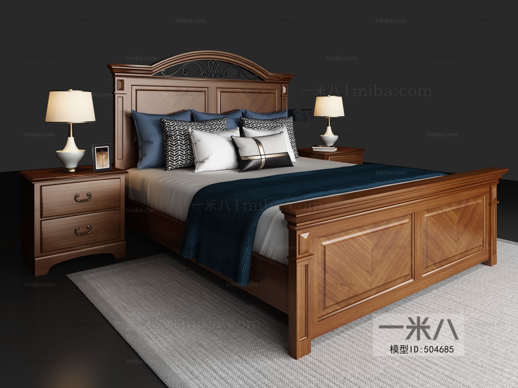 American Style Double Bed