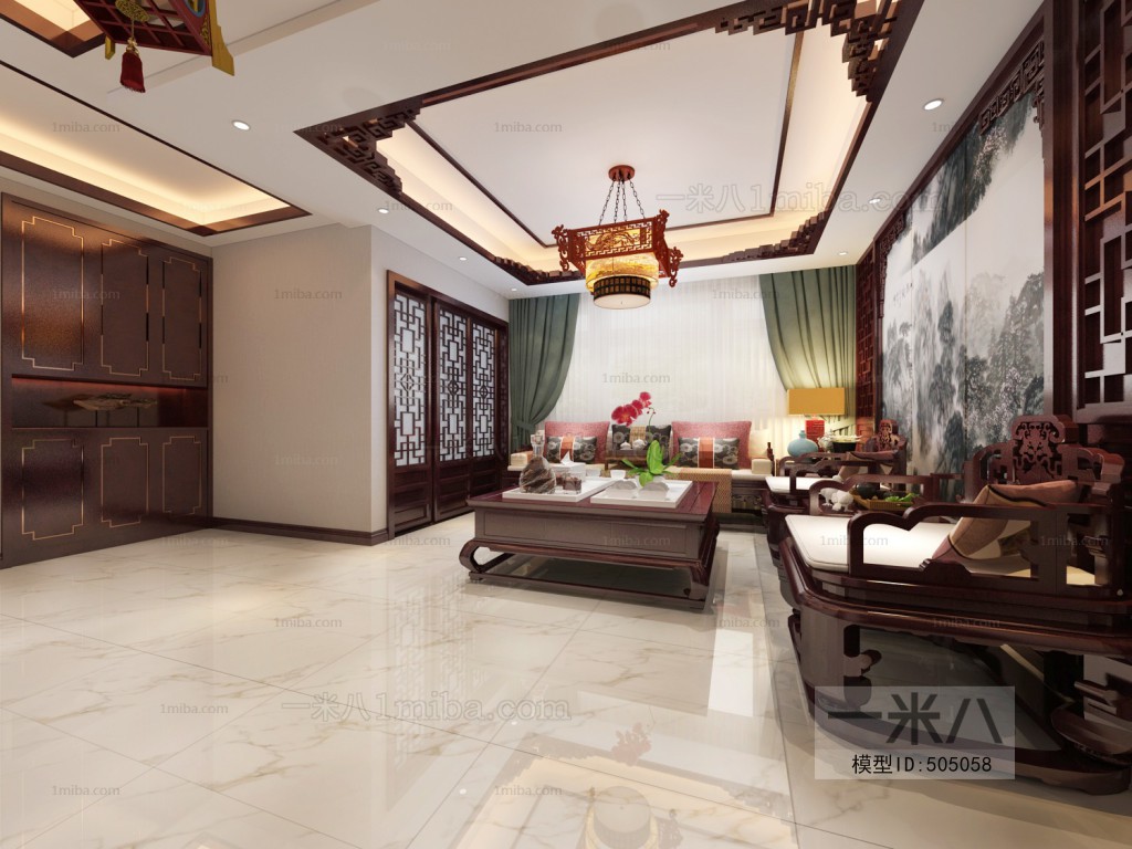 Chinese Style A Living Room