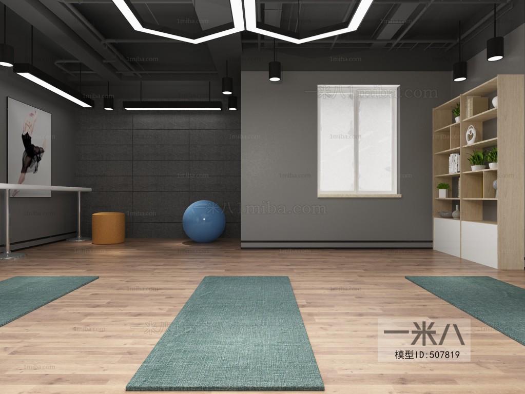 Modern Yoga Room