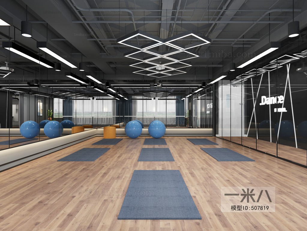 Modern Yoga Room