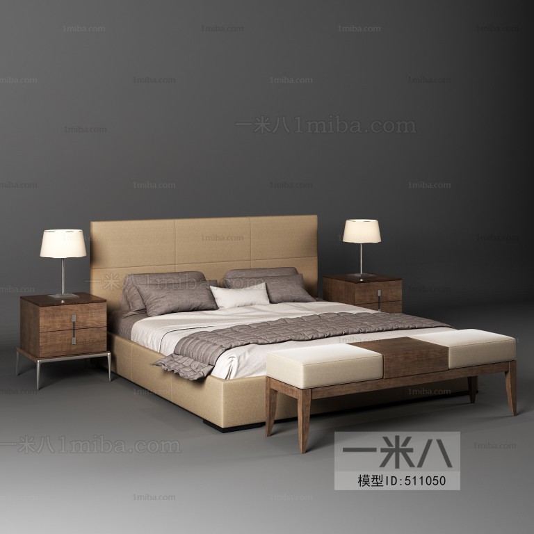 Modern Double Bed