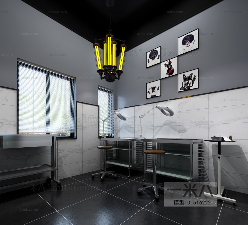 Industrial Style Commercial Space