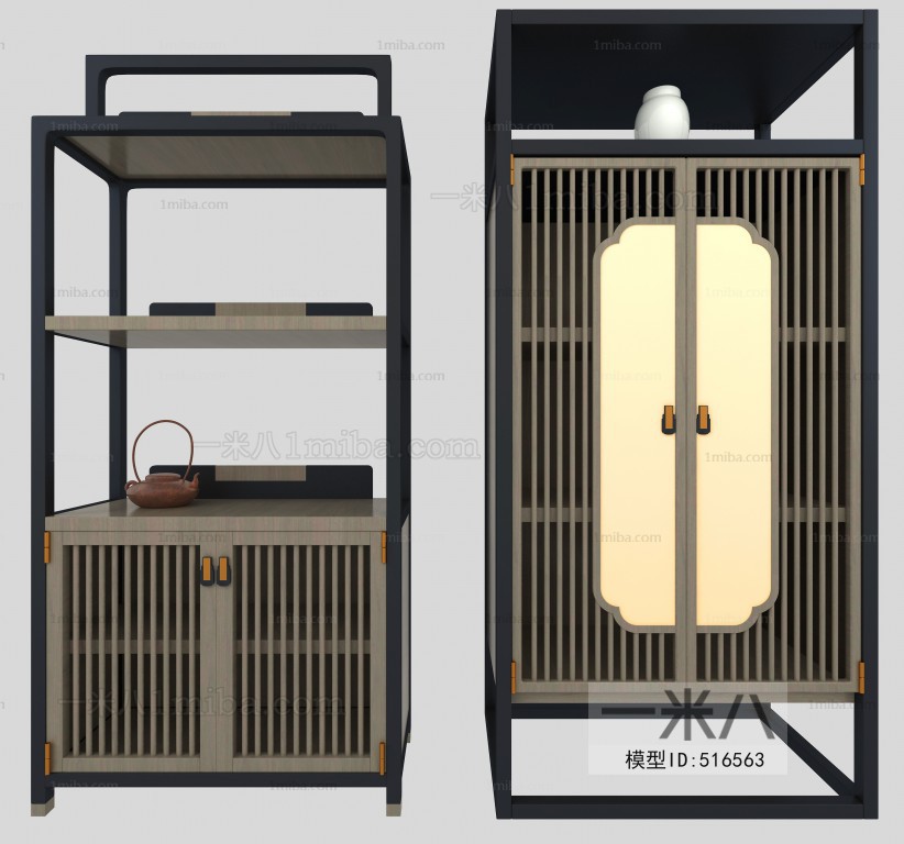 New Chinese Style Shelving