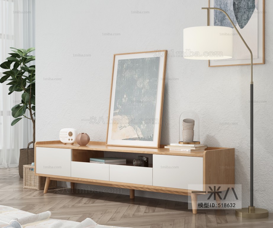 Nordic Style TV Cabinet