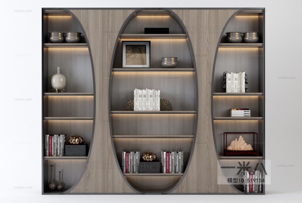 New Chinese Style Bookcase