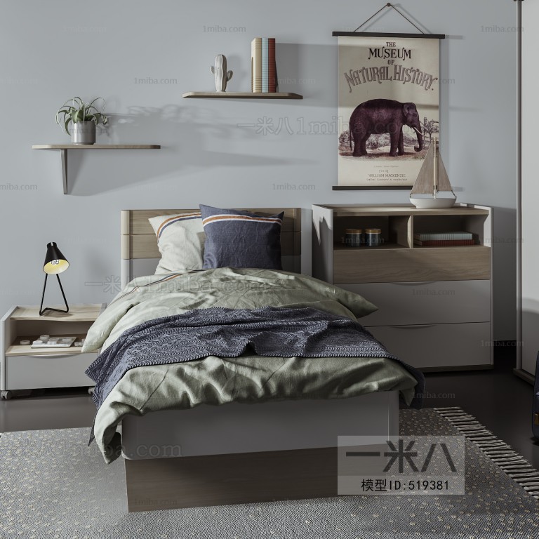 Modern Single Bed