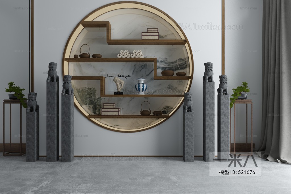 New Chinese Style Decorative Frame