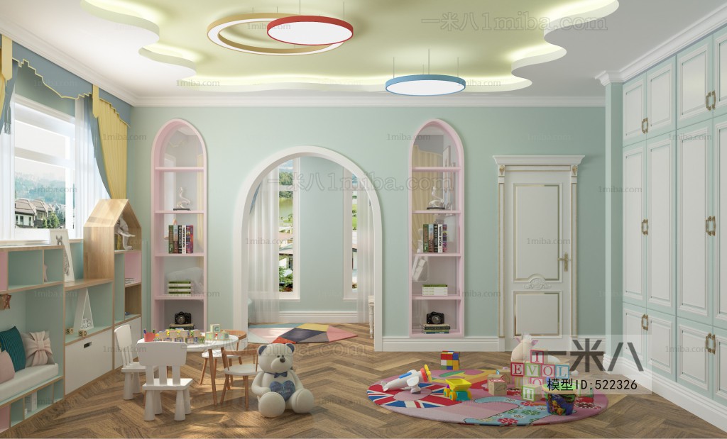 Modern Children's Playroom