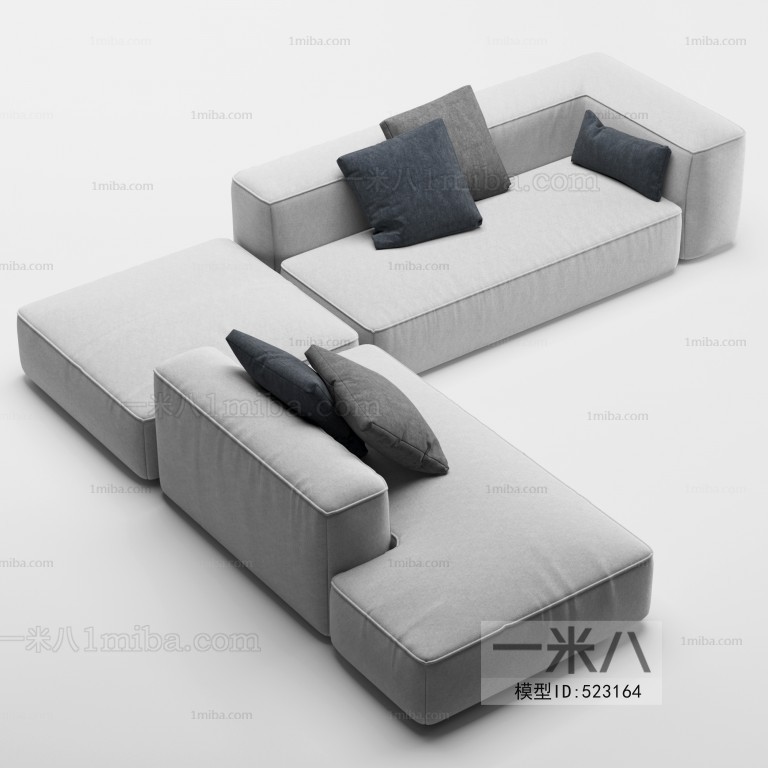 Modern Multi Person Sofa