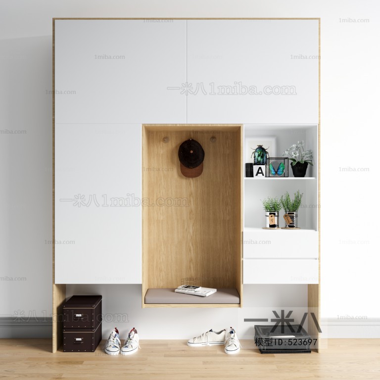 Modern Shoe Cabinet