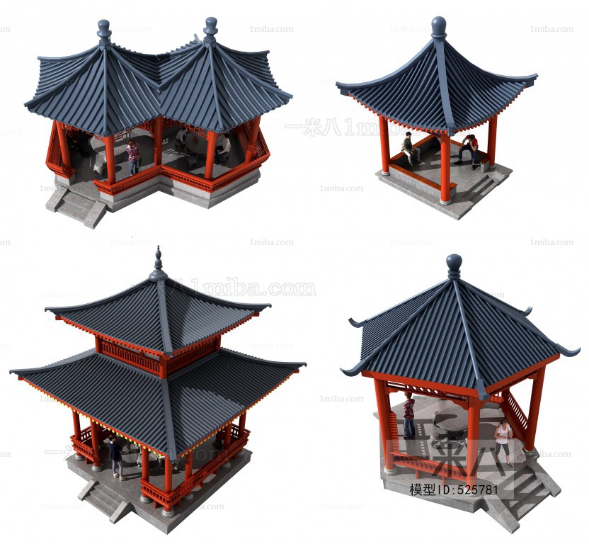 Chinese Style Building Component