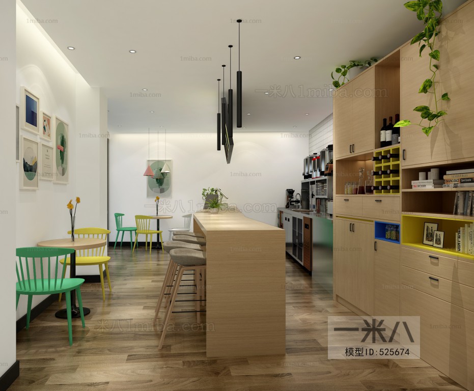 Modern Milk Tea Shop