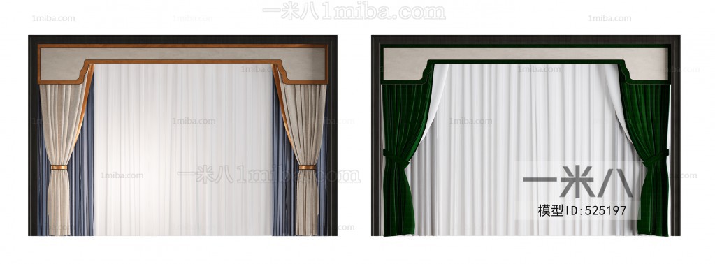 New Chinese Style The Curtain